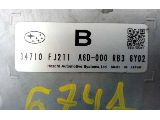 Блок управления двигателя 34710FJ211, A6D000RB36Y02   Subaru XV