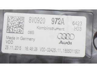 Панель приборов A2C94973200, 8V0920972A   Audi A3 S3 8V       