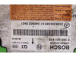 Блок подушек безопасности 2038206385, 0285001813   Mercedes-Benz C W203