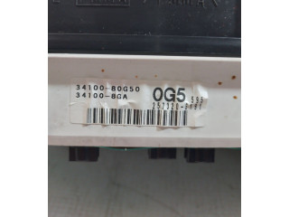 Pojistková skříňka Спидометр (приборный щиток) 34100-80G50, 2573206191   Suzuki Ignis 2001