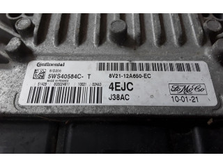 Блок управления двигателя 8V2112A650EC, 5WS40584C   Ford Fiesta