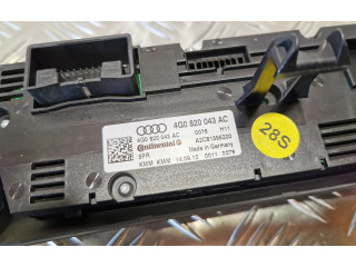 Блок управления климат-контролем 4G0820043AC   Audi A6 Allroad C7