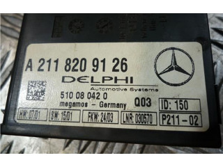 Блок управления A2118209126, 510080420   Mercedes-Benz CLK A209 C209