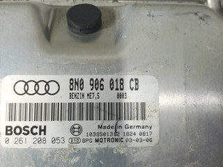 Блок управления двигателя 8N0906018CB, 0261208053   Audi TT Mk1