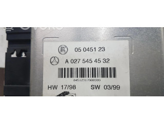   Pojistková skříňka A0275454532   Mercede-Benz S W220 