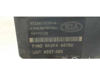 Блок АБС 0K2FA667B0, 60104700   KIA  Carnival  