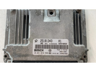 Řídící jednotka 25181343, 0281016588   Chevrolet Captiva 2011