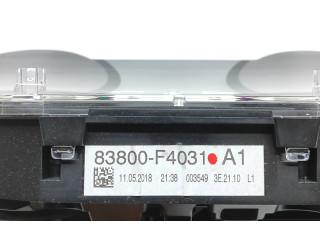 Панель приборов 83800F4031   Toyota C-HR I       