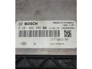 Блок управления 237106319R, 0281032885   Renault Kangoo II