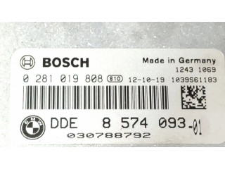 Блок управления двигателя 0281019808   BMW M3 F80
