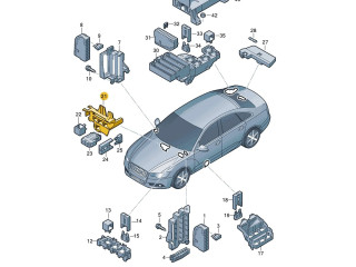 Блок предохранителей 4G1937503A   Audi A6 S6 C7 4G    