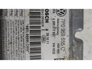 Блок управления 7P0959655C, 0285011201   Volkswagen Touareg II