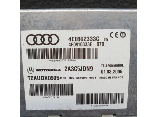 Блок управления 4E0862333C, 4E0910333E   Audi A6 S6 C6 4F