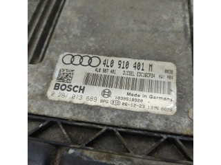 Блок управления двигателя 4L0910401, 0281013689   Audi Q7 4L