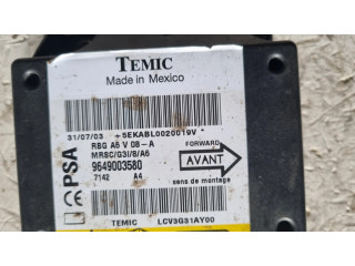 Блок подушек безопасности 9649003580   Citroen C2