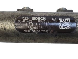 Vstřikovací lišta 0445214117, 55200251   Saab 9-5     