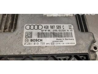 Řídící jednotka 4G0907589C   Audi A6 S6 C7 4G 2014