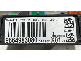   Pojistková skříňka 9664983080, 9664983080   Peugeot 207 2009