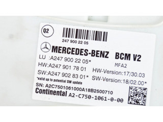 Блок комфорта A2479002205, A2479017801   Mercedes-Benz B W247   