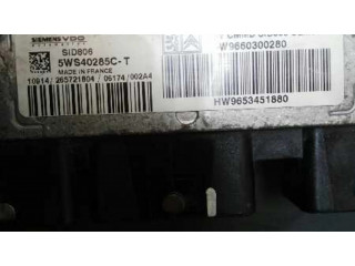 Блок управления двигателя 5WS40285CT, HW9653451880   Citroen C3