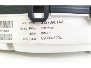 Přístrojová deska  Volvo S80 2011 31270901AA, 69399320U  