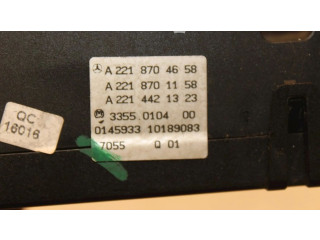 Блок управления климат-контролем A2218704658, A2214421323   Mercedes-Benz CL C216