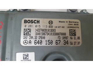 Řídící jednotka 0281015113, A6401506734   Mercedes-Benz B W245 2008