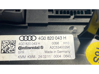 Блок управления климат-контролем 4G0820043H, A2C53400296   Audi A7 S7 4G