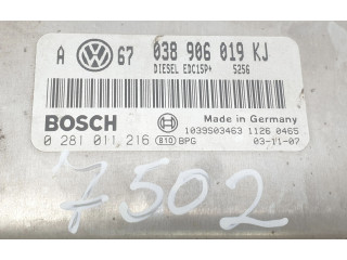 Řídící jednotka 038906019KJ, 038906019KJ   Seat Toledo II (1M) 2003