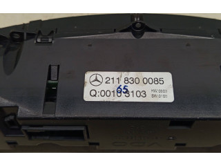 Блок управления климат-контролем 2118300085, Q00103103   Mercedes-Benz E W211