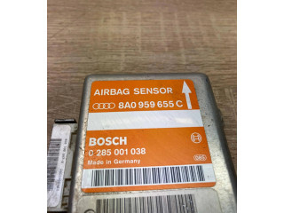 Блок подушек безопасности 8A0959655C, 0285001038   Audi A4 S4 B5 8D
