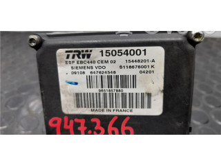 Jednotka ABS 9651857880, S118676001K   Peugeot 407 2004