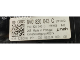 Блок управления климат-контролем 8V0820043   Audi A3 S3 8V