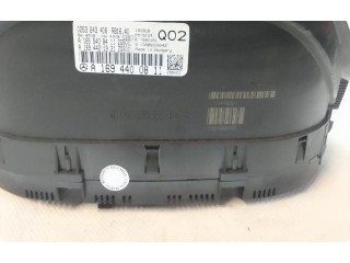 Přístrojová deska  Mercedes-Benz A W169 2008 A1694400811  