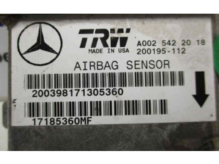 Блок подушек безопасности A0025422018   Mercedes-Benz CL C215