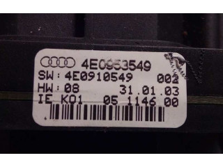 Ручка поворотов/ фонарей 4E0953549, 4E0910549   Audi A8 S8 D3 4E
