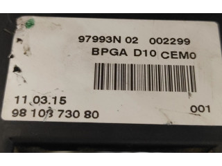 Pojistková skříňka Řídící jednotka BSM 9810873080, 97993N02   Peugeot 3008 I 2015