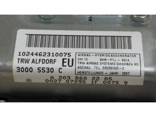 Подушка безопасности двери A2038602205, 30005530C   Mercedes-Benz CLC CL203