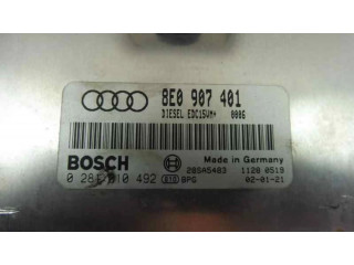 Блок управления двигателя 8E0907401, 281010492   Audi A4 Allroad