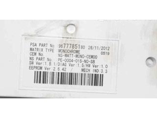 Přístrojová deska  Peugeot 3008 I 2009 9805170680, 9804263880  