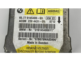 Блок подушек безопасности 6577914540001, 9145400   BMW 6 E63 E64