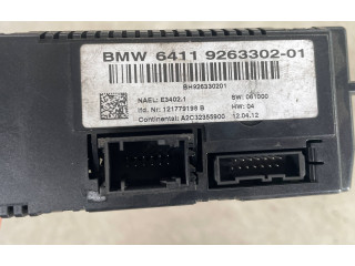 Блок управления климат-контролем 9263302, 121779198B   BMW X1 E84
