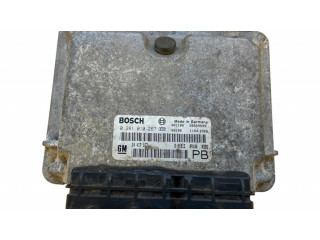 Блок управления двигателя 24417167, 0281010267   Opel Astra G