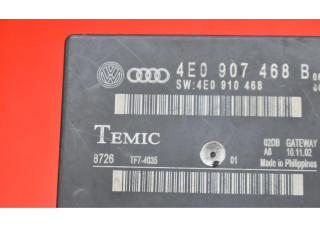 Блок управления двигателем ECU 4E0907468B, 4E0907468B   Audi A8 S8 D3 4E