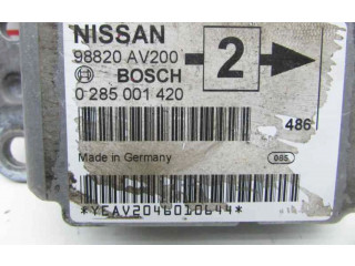 Блок подушек безопасности 98820AV200   Nissan Primera