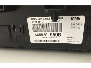 Přístrojová deska  Volkswagen Beetle A5 2013 5C5920950B  