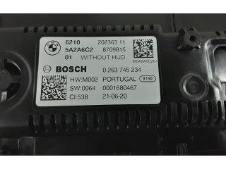 Přístrojová deska  BMW 3 G20 G21 2020 0263745234, 0263745234  