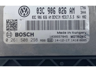 Блок управления двигателем Блок управления 03C906026AM, 0261S08298   Seat Alhambra (Mk2)