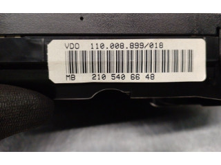 Přístrojová deska  Mercedes-Benz E W210 1999 2105406648, 110008899  