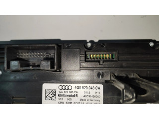 Блок управления климат-контролем 4G0820043CA, A2C91426000   Audi A6 S6 C7 4G